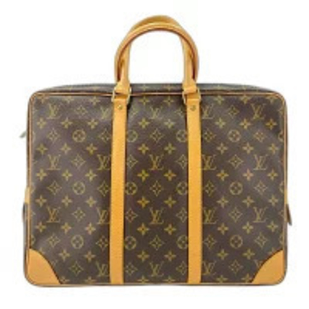 Louis Vuitton Port Voyage Handbag Brown